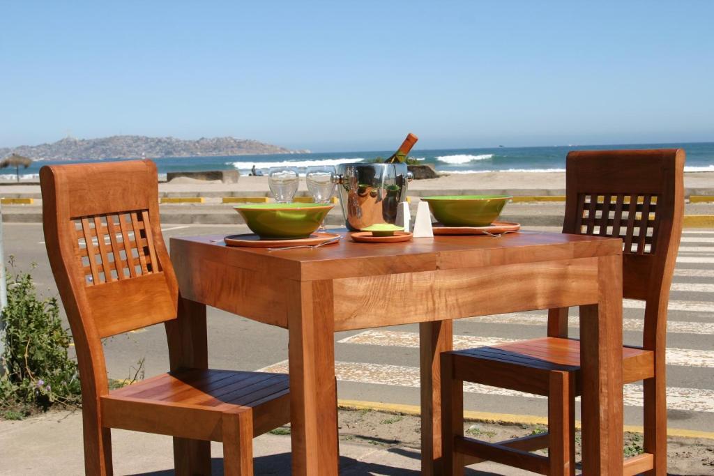 Hotel Y Cabanas Mar De Ensueno La Serena Exterior foto
